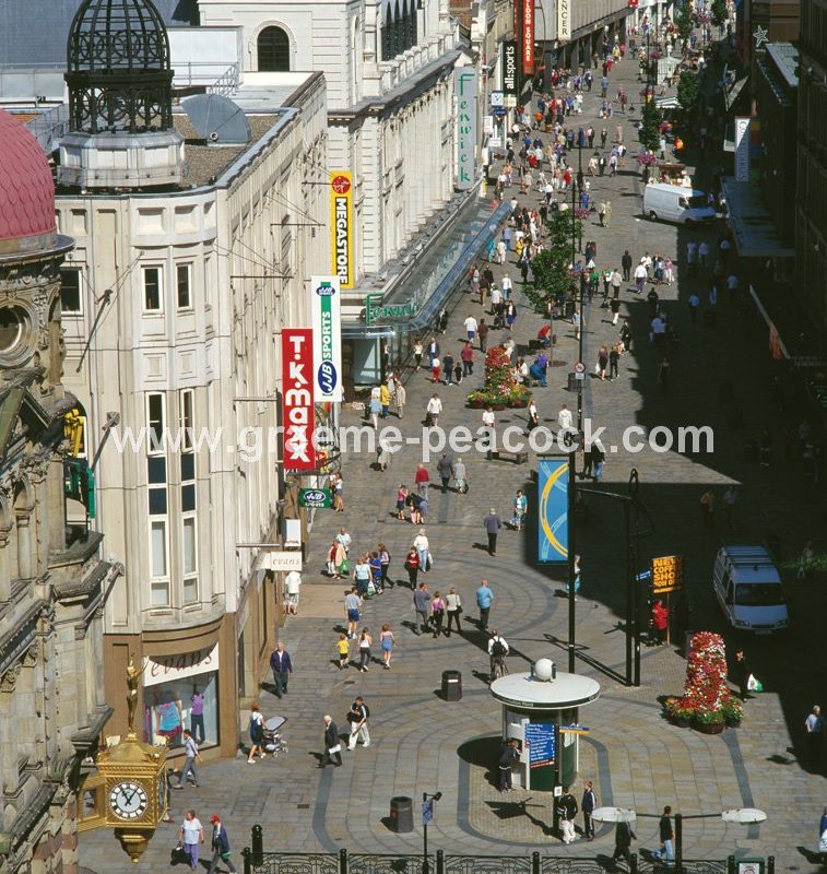 Shopping in Northumberland Street, Newcastle upon Tyne