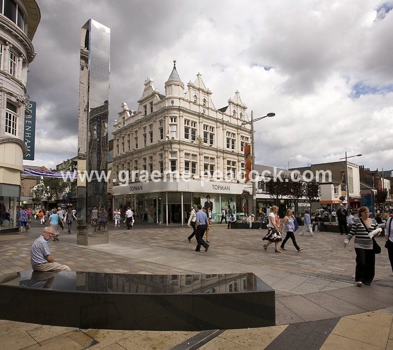 Shopping in Middlesbrough Town Centre, Tees Valley