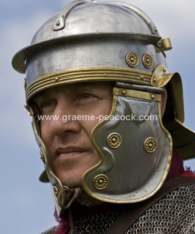 Roman re-enactment at Housesteads Fort, Northumberland