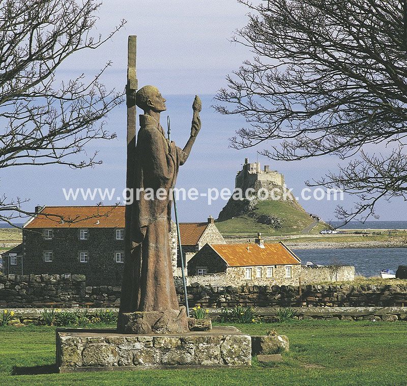 St. Aidan's Statue, Lindisfarne