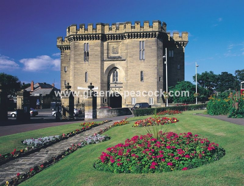 The Court House and Carlisle Park, Morpeth, Northumberland