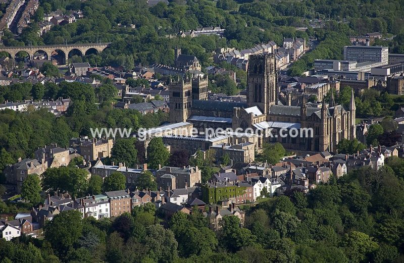 Aerial View of Durham City, County Durham