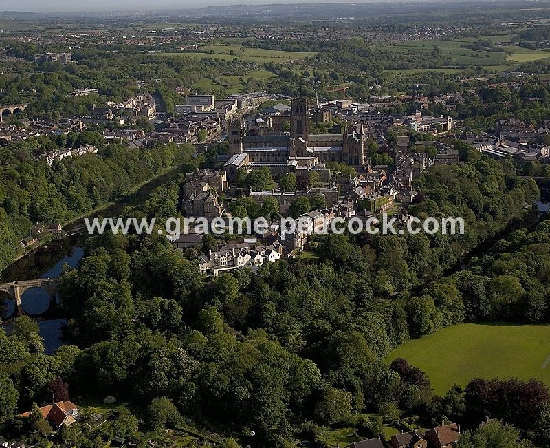 Aerial View of Durham City, County Durham