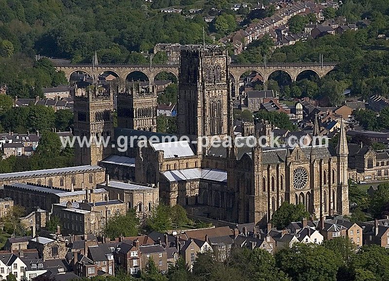 Aerial View of Durham Cathedral & Durham City