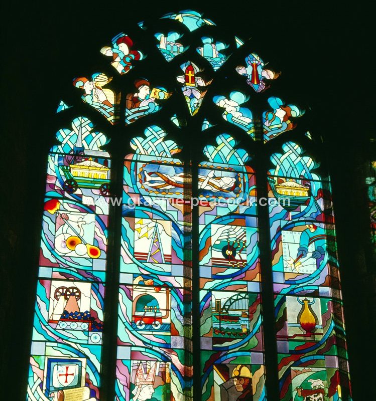 Millennium Window, Durham Cathedral