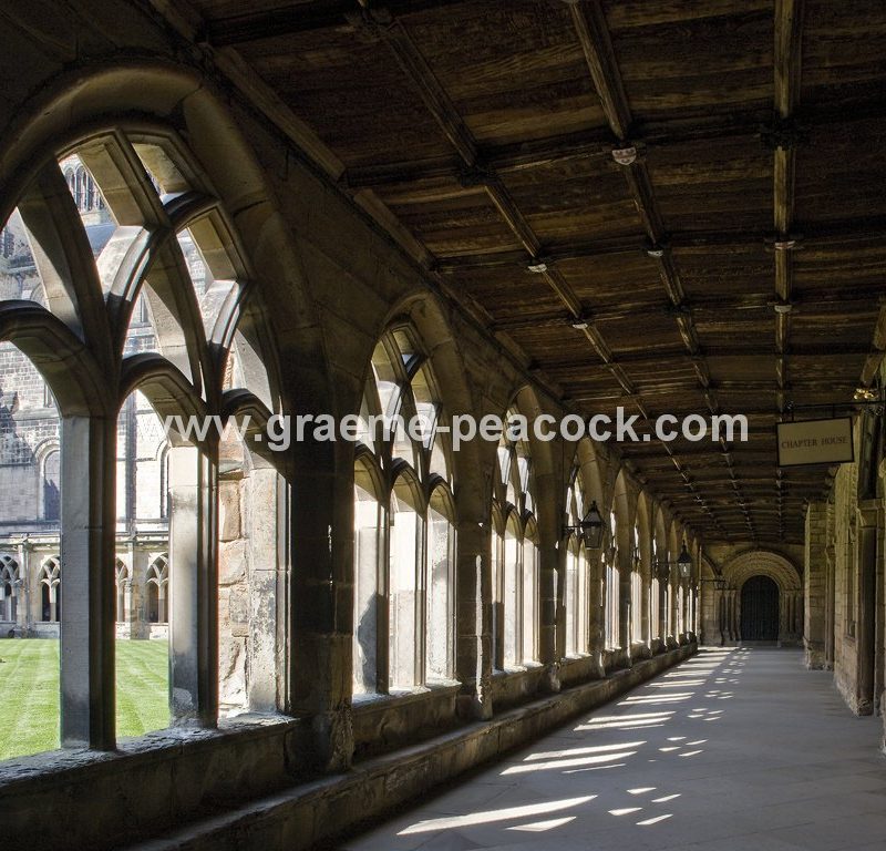 The Cloisters, Durham Cathedral, Durham City, County Durham