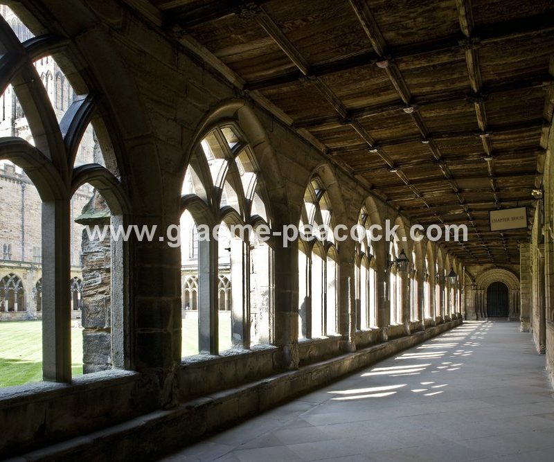 The Cloisters, Durham Cathedral, Durham City, County Durham