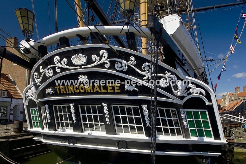 HMS Trincomalee, Hartlepool Historic Quay, Hartlepool, Tees Valley