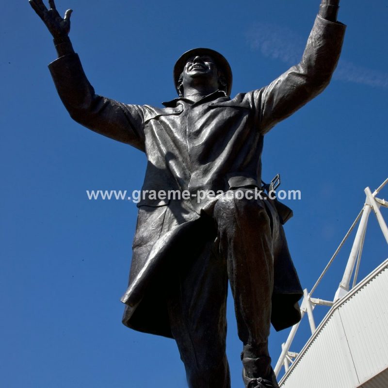 Bob Stokoe Statue, Stadium of Light, Sunderland AFC