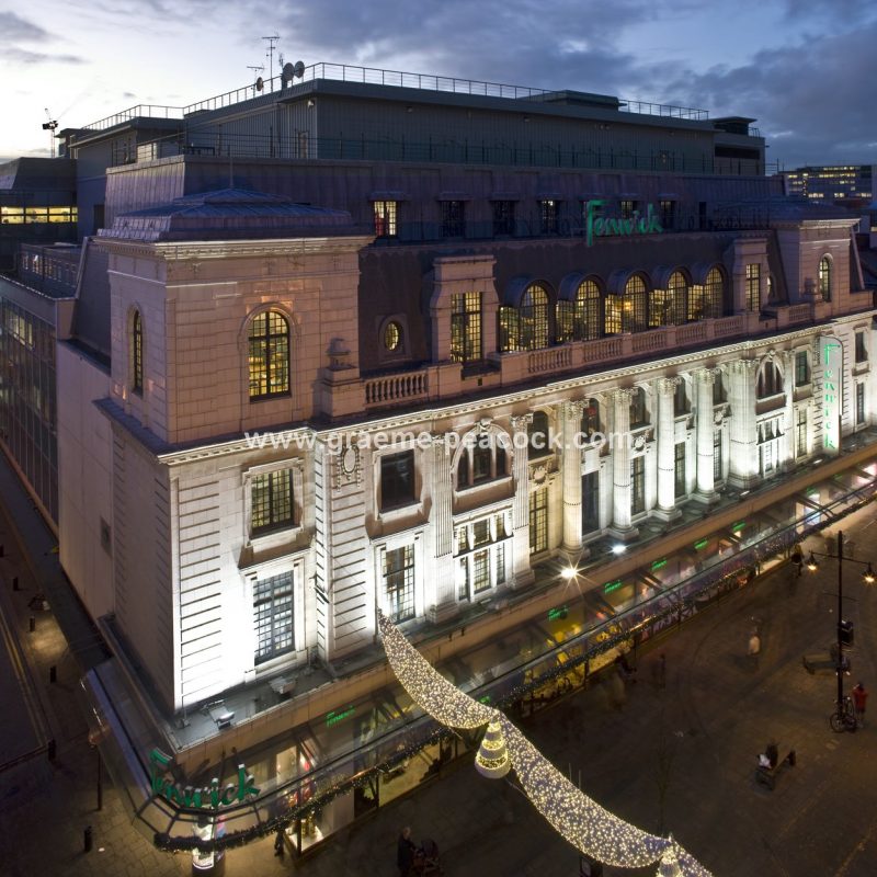 Christmas Lights at Fenwick, Newcastle Upon Tyne