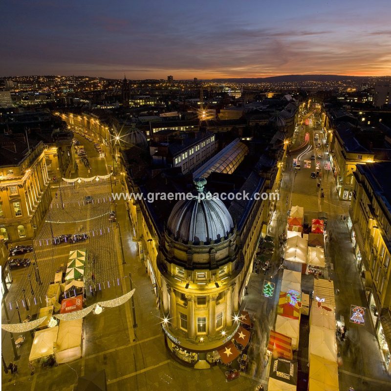 Christmas Lights, Grey Street, Newcastle upon Tyne