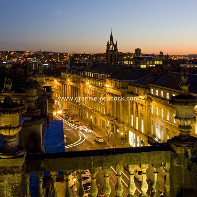 Christmas Lights, Grey Street, Newcastle upon Tyne