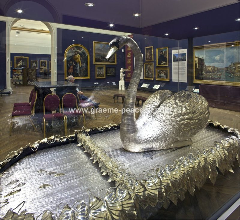 The Silver Swan, Bowes Museum,  Barnard Castle,  County Durham