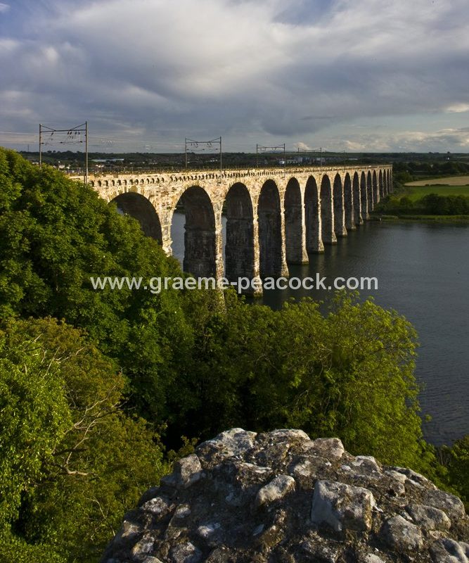 Royal Border Bridge and River Tweed,  Berwick upon Tweed,  Northumberland
