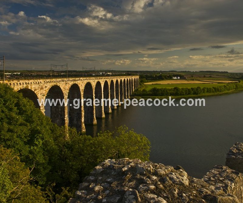 Royal Border Bridge and River Tweed,  Berwick upon Tweed,  Northumberland