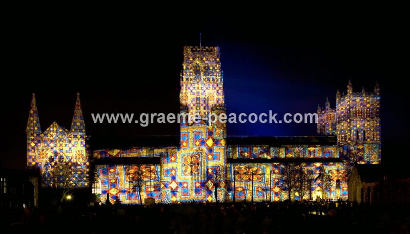 Durham City 2009  Lumiere  Lighting Festival,  Durham City,  County Durham