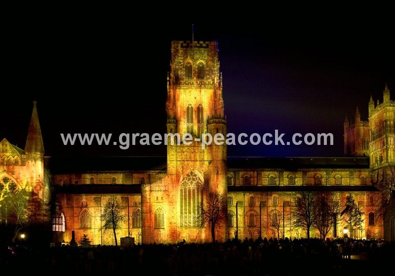 Durham City 2009  Lumiere  Lighting Festival,  Durham City,  County Durham