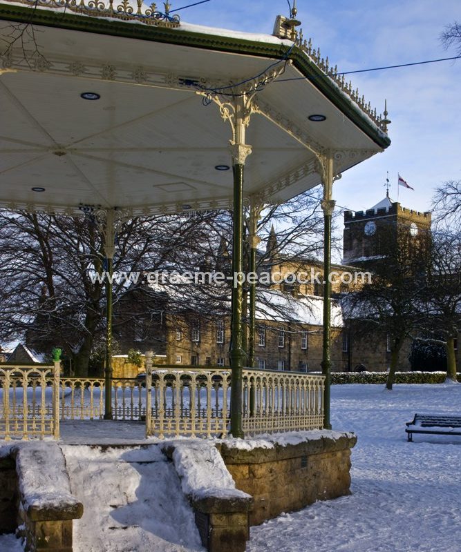 The Bandstand,  Hexham,  Northumberland
