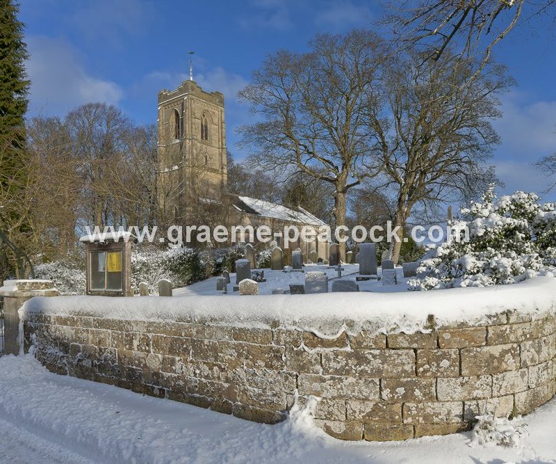 Holy Trinity Church, Cambo village, Wallington Estate, Northumberland