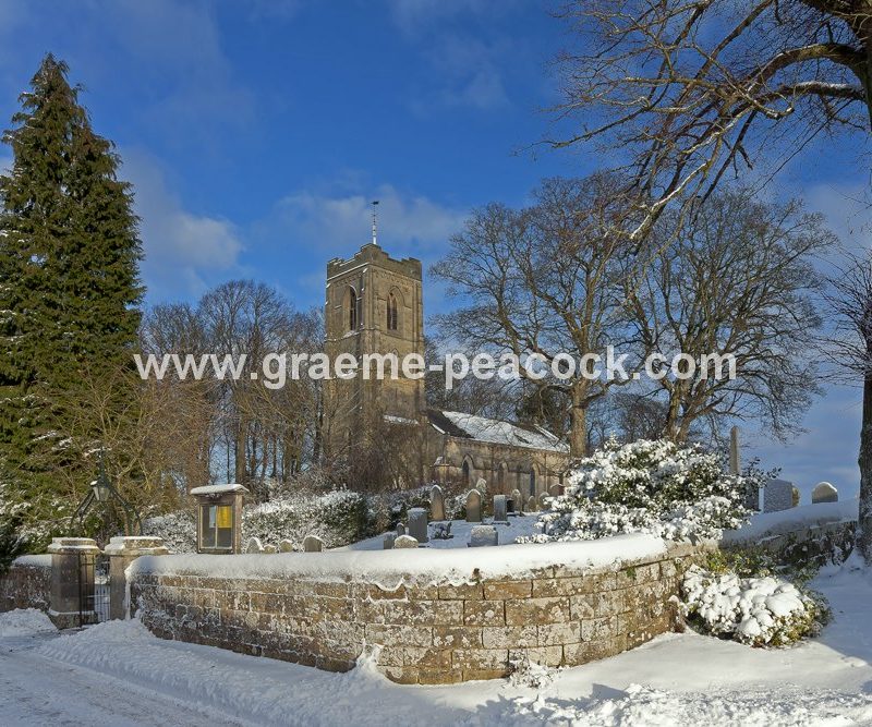 Holy Trinity Church, Cambo village, Wallington Estate, Northumberland