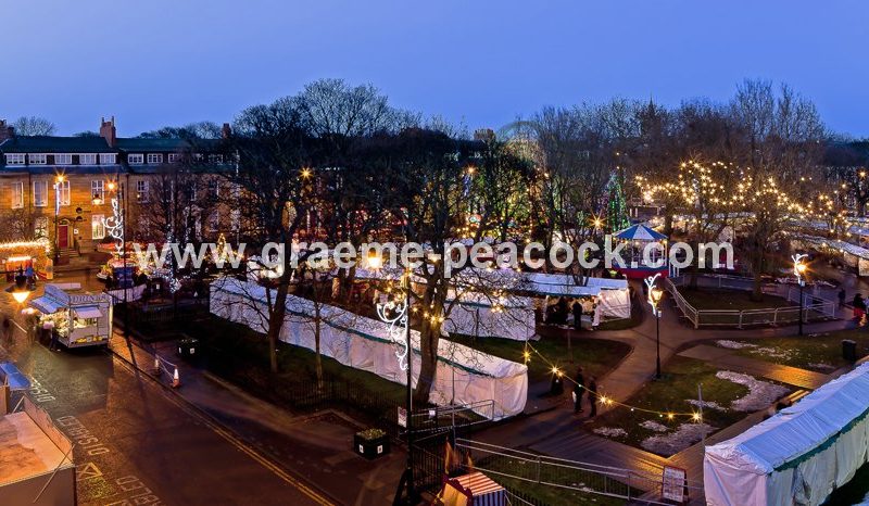 The Christmas Victorian Market, North Shields, Tyne and Wear