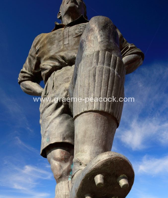 George Hardwick statue, Middlesbrough Football Club, Middlesbrough, Tees Valley