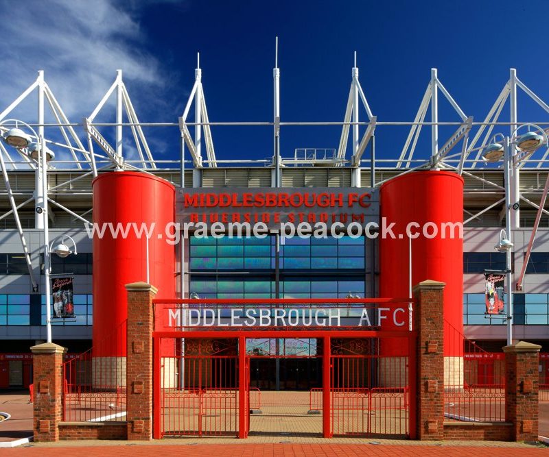 The Riverside Stadium (Middlesbrough Football Club), Middlesbrough, Tees Valley
