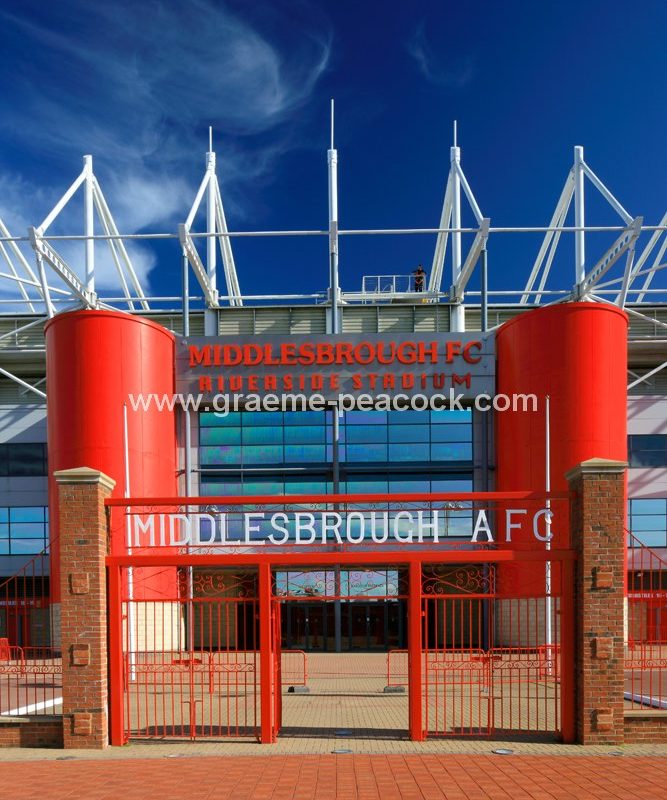 The Riverside Stadium (Middlesbrough Football Club), Middlesbrough, Tees Valley
