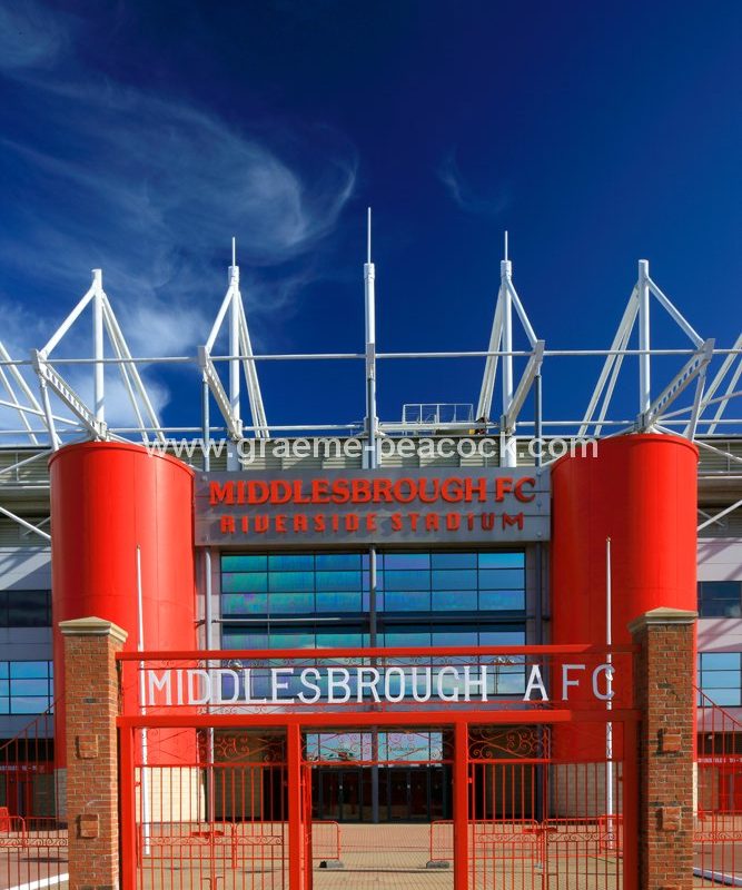 The Riverside Stadium (Middlesbrough Football Club), Middlesbrough, Tees Valley