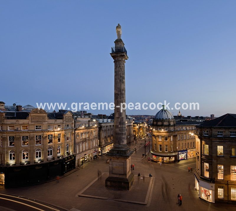 Grey's Monument, Newcastle upon Tyne, Tyne and Wear