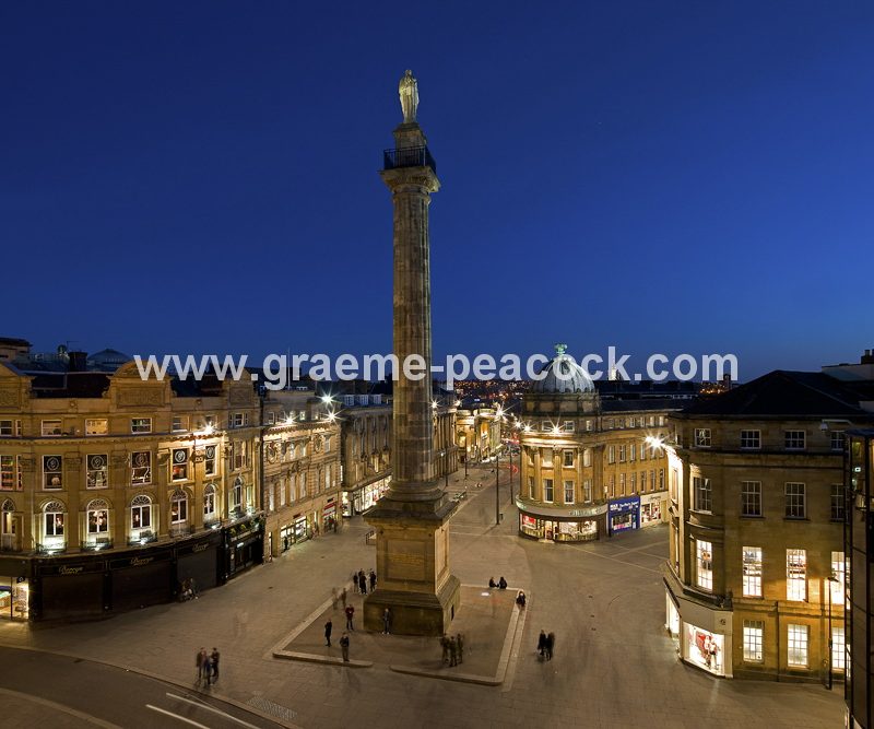 Grey's Monument, Newcastle upon Tyne, Tyne and Wear