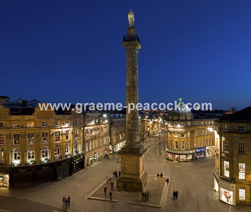 Grey's Monument, Newcastle upon Tyne, Tyne and Wear