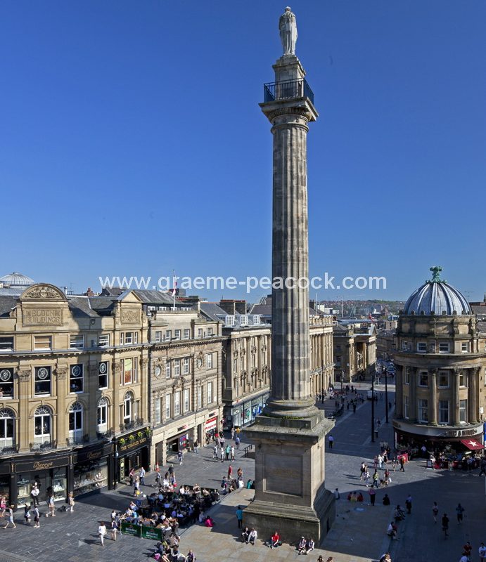 Grey's Monument, Newcastle upon Tyne, Tyne and Wear, England