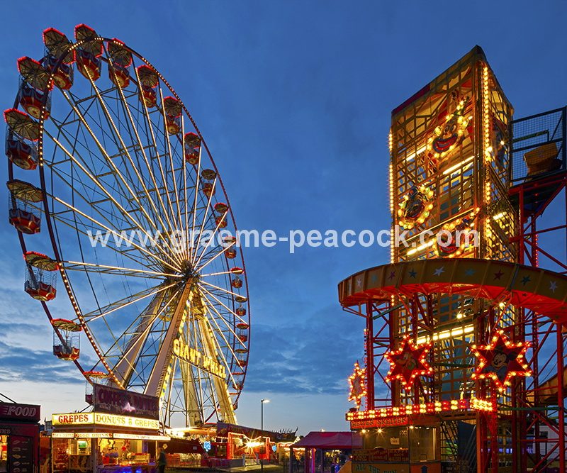 The Hoppings Festival, Town Moor, Newcastle upon Tyne, Tyne and Wear