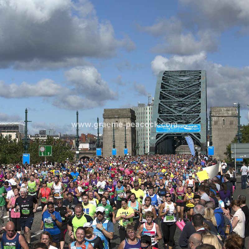 The 2014 Great North Run, Newcastle upon Tyne, Tyne & Wear
