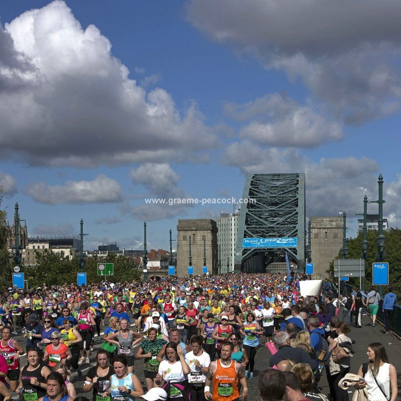 The 2014 Great North Run, Newcastle upon Tyne, Tyne & Wear