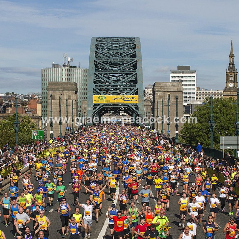 The 2015 Great North Run, Newcastle upon Tyne, Tyne & Wear