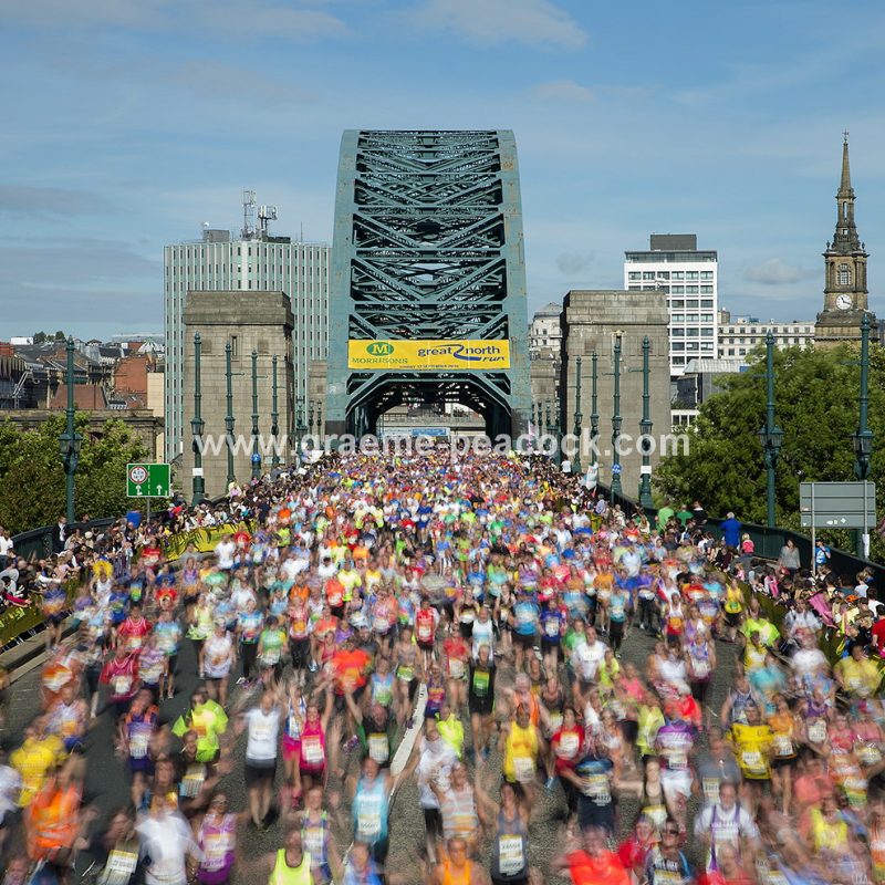 The 2015 Great North Run, Newcastle upon Tyne, Tyne & Wear