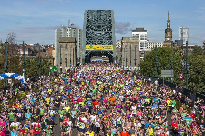 The 2015 Great North Run, Newcastle upon Tyne, Tyne & Wear