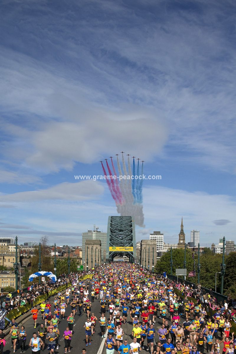 The 2015 Great North Run, Newcastle upon Tyne, Tyne & Wear