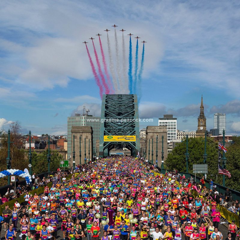 The 2015 Great North Run, Newcastle upon Tyne, Tyne & Wear