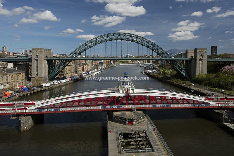 The Sunday quayside market, Newcastle upon Tyne, Tyne & Wear