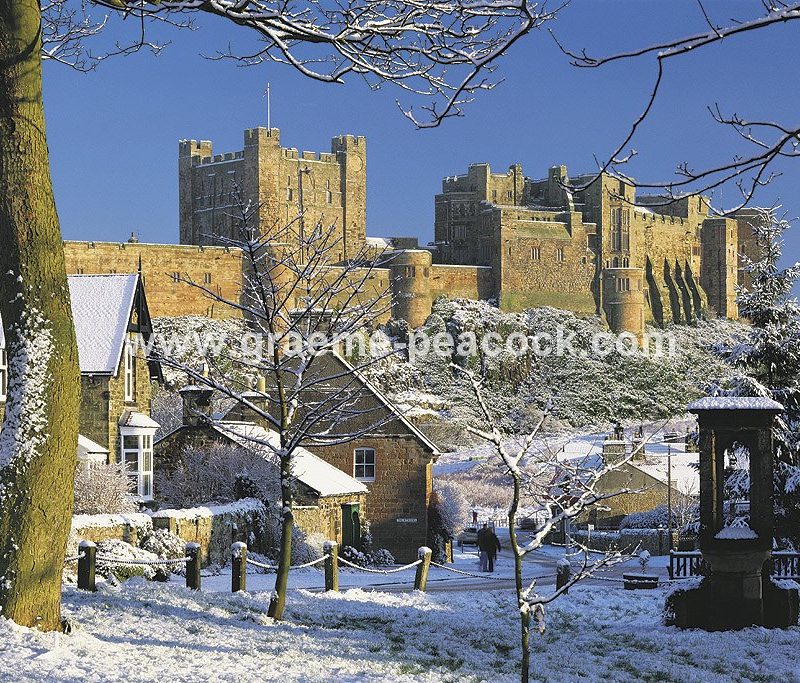 Bamburgh Castle & Village