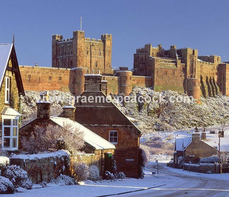 Bamburgh Castle & Village