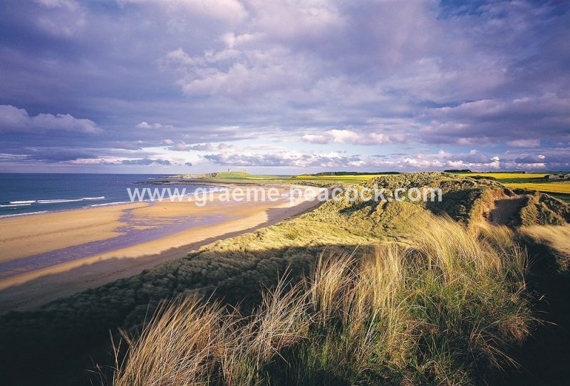 Dunstanburgh Castle and Embleton Bay, Northumberland