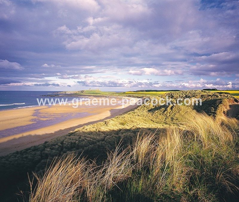 Dunstanburgh Castle and Embleton Bay, Northumberland