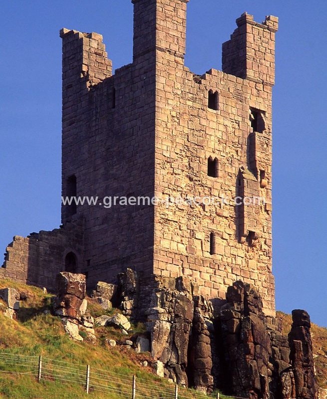 Lilburn Tower, Dunstanburgh Castle, Embleton, Northumberland