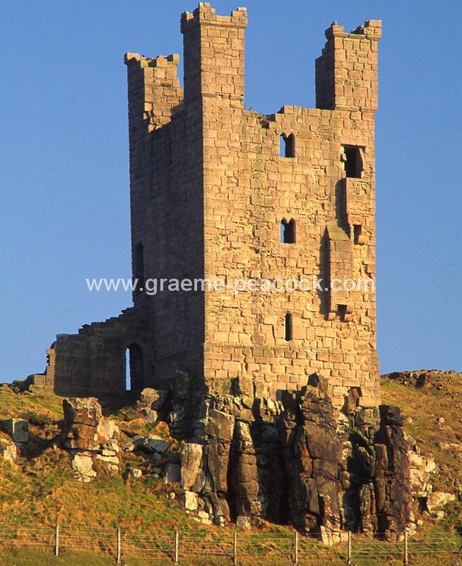 Lilburn Tower, Dunstanburgh Castle, Embleton, Northumberland