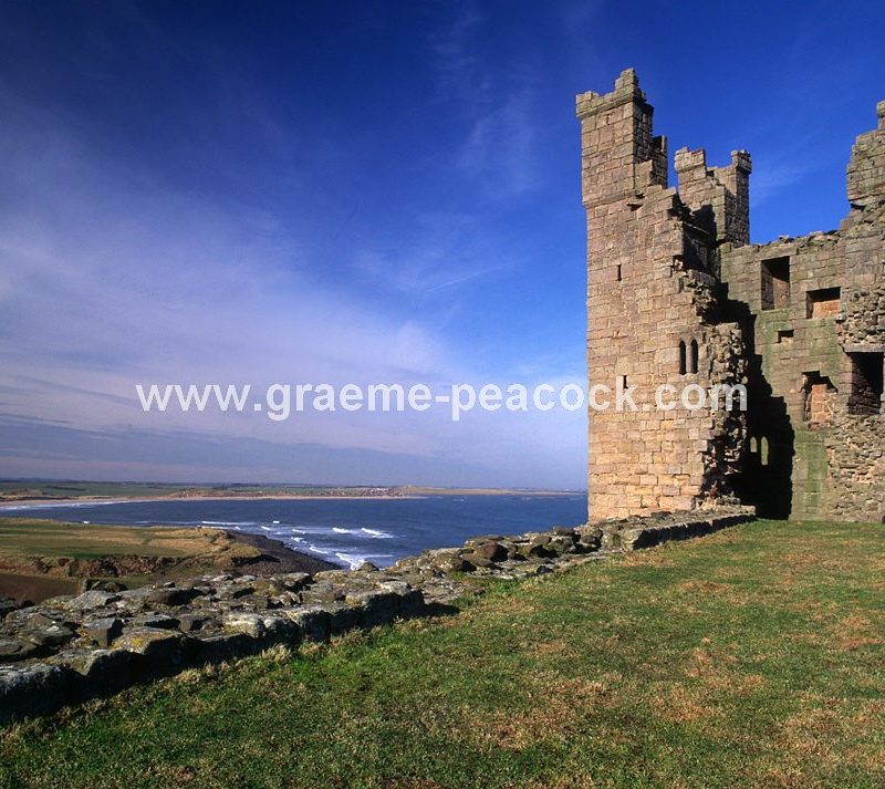 Lilburn Tower, Dunstanburgh Castle, Embleton, Northumberland