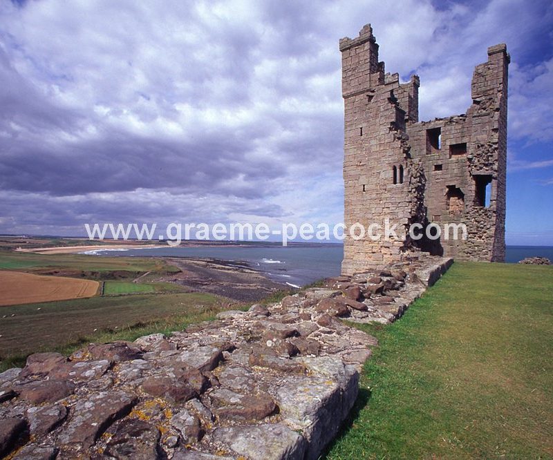 Lilburn Tower, Dunstanburgh Castle, Embleton, Northumberland